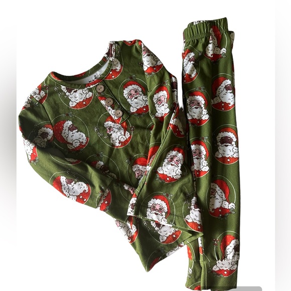 Made By Molly Santa Pajamas - Picture 2 of 6